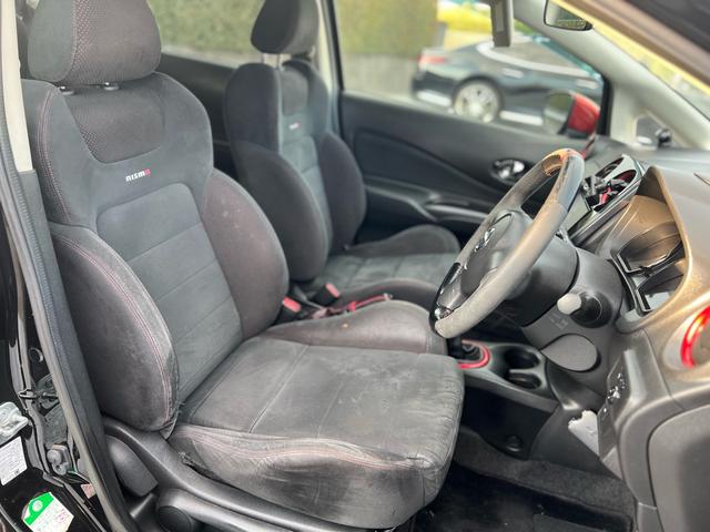 ノート ニスモ S 5速 ニスモ エアロ ナビ BLUETOOTH ETC ウーファー オートライト プシュースタート 純正アルミホイール(11枚目)