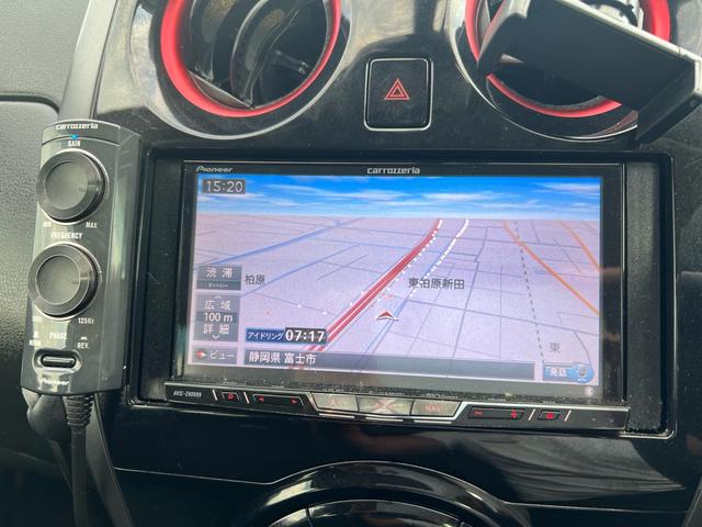 ノート ニスモ S 5速 ニスモ エアロ ナビ BLUETOOTH ETC ウーファー オートライト プシュースタート 純正アルミホイール(13枚目)