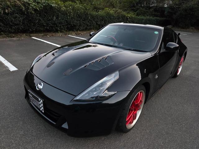 フェアレディZ バージョンS 禁煙車 78WORKS3眼LEDヘッドライト VARISクーリングボンネットカーボン製 WORKエボリューション19インチAW&ポテンザ リアスポイラー(2枚目)
