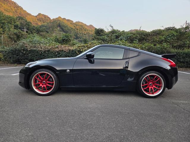 フェアレディZ バージョンS 禁煙車 78WORKS3眼LEDヘッドライト VARISクーリングボンネットカーボン製 WORKエボリューション19インチAW&ポテンザ リアスポイラー(12枚目)