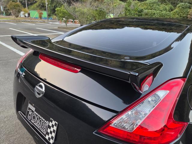 フェアレディZ バージョンS 禁煙車 78WORKS3眼LEDヘッドライト VARISクーリングボンネットカーボン製 WORKエボリューション19インチAW&ポテンザ リアスポイラー(40枚目)