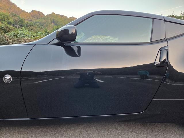 フェアレディZ バージョンS 禁煙車 78WORKS3眼LEDヘッドライト VARISクーリングボンネットカーボン製 WORKエボリューション19インチAW&ポテンザ リアスポイラー(50枚目)