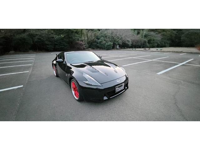 フェアレディZ バージョンS 禁煙車 78WORKS3眼LEDヘッドライト VARISクーリングボンネットカーボン製 WORKエボリューション19インチAW&ポテンザ リアスポイラー(63枚目)