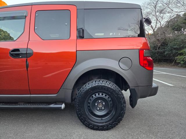 エレメント ベースグレード リフトアップちょい上げ30mm スチールホイールチッピング塗装 タイヤ新品 グリル新品(54枚目)