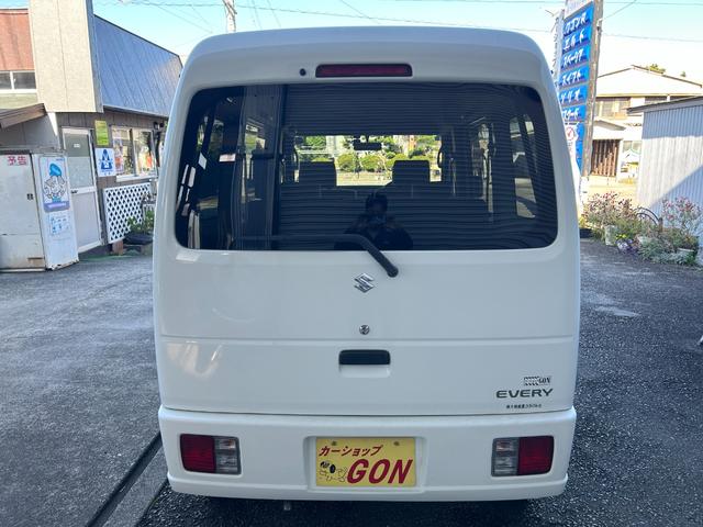 エブリイ ジョイン　５ＭＴ　エアコン　パワステ　パワーウインドウ　ＡＢＳ　エアバッグ　キーレス　ドラレコ　走行６．９万キロ　スライドドア　５速マニュアル（8枚目）