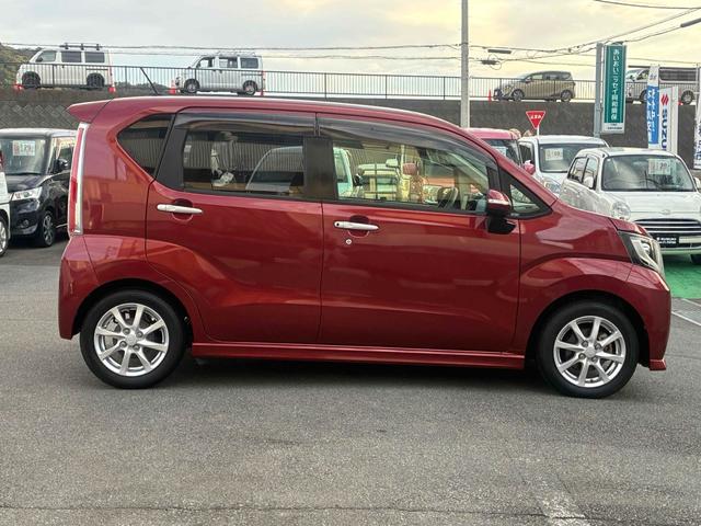 ムーヴ カスタム　Ｘ　ＳＡ　バックカメラ　ナビ　ＴＶ　クリアランスソナー　衝突被害軽減システム　ＬＥＤヘッドランプ　スマートキー　アイドリングストップ　電動格納ミラー　ベンチシート　ＣＶＴ　盗難防止システム　ＡＢＳ　ＥＳＣ（6枚目）