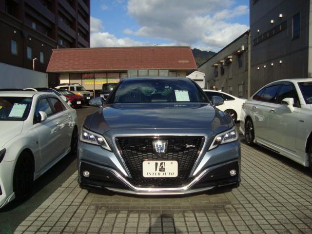 クラウンハイブリッド ＲＳアドバンス　ＳＤナビ　ＤＶＤ再生　ＴＲＤエアロ（2枚目）