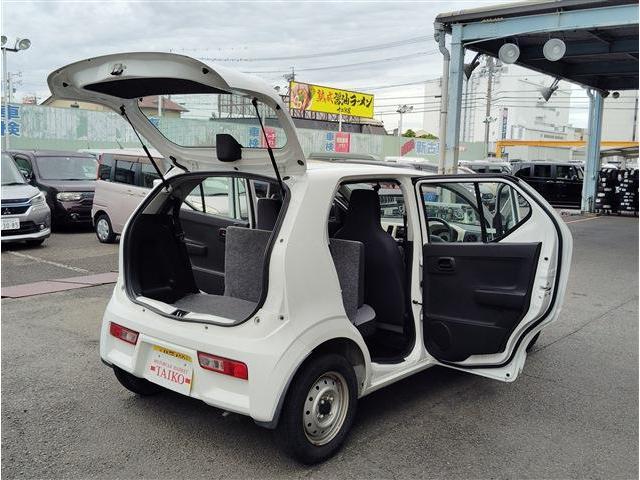 アルト ＶＰ　車検令和９年１１月５日まで　走行４１７２２ｋｍ　ＡＧＳ５速　ＡＢＳ　エアバック　タイヤ１４５／８０Ｒ１３　新車保証書　取扱説明書（37枚目）