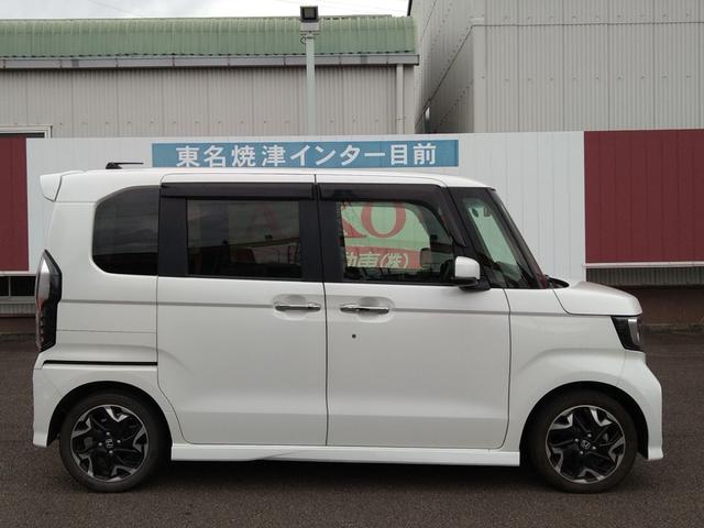 Ｎ－ＢＯＸカスタム Ｇ・Ｌターボホンダセンシング　１オーナー車　ナビ付き　フルセグＴＶ　ＤＶＤ　ドラレコ　バックモニター　ＬＥＤヘッドライト　両側パワースライドドア　純正１５インチアルミホイール　ハーフレザー調シート　新車保証書　取扱説明書（4枚目）