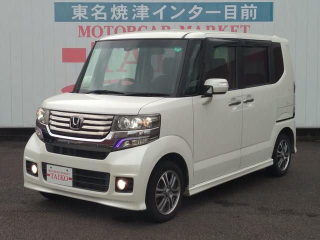 Ｎ－ＢＯＸカスタム ＳＳパッケージ　車検令和８年１月２９日まで　１オーナー車　Ｇｏｔｈｅｒｓ　ＳＤナビ　バックモニター　ＫＥＮＷＯＯＤドライブレコーダー　純正１４インチアルミホイール　スマートキー　フォグランプ　新車保証書　取扱説明書（4枚目）