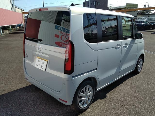 Ｎ－ＢＯＸ ベースグレード　ナビ　フルセグＴＶ　バックモニター　ドラレコ前後　ＥＴＣ　ボディコーティング　スマートキー　プッシュスタート　シートヒーター　オートエアコン　片側電動スライドドア　ベンチシート　新車保証書（9枚目）