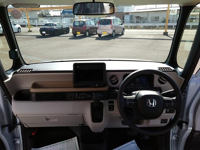 Ｎ－ＢＯＸ ベースグレード　ナビ　フルセグＴＶ　バックモニター　ドラレコ前後　ＥＴＣ　ボディコーティング　スマートキー　プッシュスタート　シートヒーター　オートエアコン　片側電動スライドドア　ベンチシート　新車保証書（28枚目）