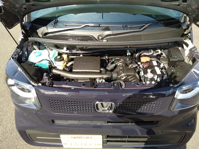 Ｎ－ＢＯＸ ベースグレード　ナビ　フルセグＴＶ　バックモニター　ドラレコ前後　ＥＴＣ　ボディコーティング　スマートキー　プッシュスタート　シートヒーター　オートエアコン　片側電動スライドドア　ベンチシート　新車保証書（42枚目）