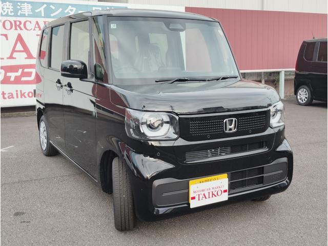 Ｎ－ＢＯＸ ベースグレード　ナビ　フルセグＴＶ　バックモニター　ドラレコ前後　ＥＴＣ　ボディコーティング　スマートキー　プッシュスタート　シートヒーター　オートエアコン　片側電動スライドドア　ベンチシート　新車保証書（4枚目）