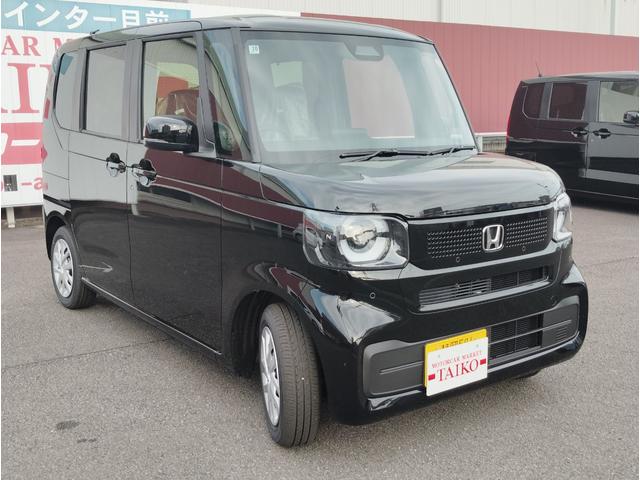 Ｎ－ＢＯＸ ベースグレード　ナビ　フルセグＴＶ　バックモニター　ドラレコ前後　ＥＴＣ　ボディコーティング　スマートキー　プッシュスタート　シートヒーター　オートエアコン　片側電動スライドドア　ベンチシート　新車保証書（5枚目）