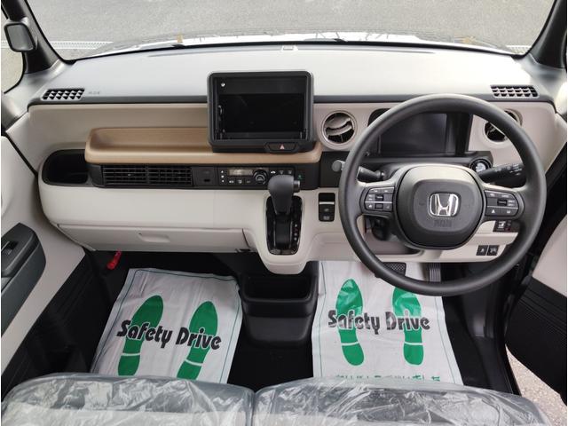 Ｎ－ＢＯＸ ベースグレード　ナビ　フルセグＴＶ　バックモニター　ドラレコ前後　ＥＴＣ　ボディコーティング　スマートキー　プッシュスタート　シートヒーター　オートエアコン　片側電動スライドドア　ベンチシート　新車保証書（15枚目）