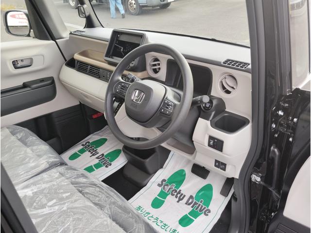 Ｎ－ＢＯＸ ベースグレード　ナビ　フルセグＴＶ　バックモニター　ドラレコ前後　ＥＴＣ　ボディコーティング　スマートキー　プッシュスタート　シートヒーター　オートエアコン　片側電動スライドドア　ベンチシート　新車保証書（18枚目）