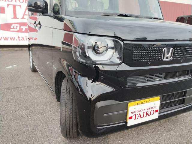 Ｎ－ＢＯＸ ベースグレード　ナビ　フルセグＴＶ　バックモニター　ドラレコ前後　ＥＴＣ　ボディコーティング　スマートキー　プッシュスタート　シートヒーター　オートエアコン　片側電動スライドドア　ベンチシート　新車保証書（35枚目）