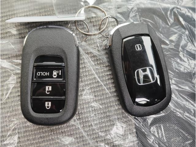 Ｎ－ＢＯＸ ベースグレード　ナビ　フルセグＴＶ　バックモニター　ドラレコ前後　ＥＴＣ　ボディコーティング　スマートキー　プッシュスタート　シートヒーター　オートエアコン　片側電動スライドドア　ベンチシート　新車保証書（47枚目）