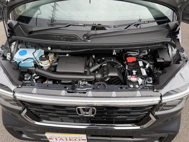 N-BOXカスタム ベースグレード ナビ フルセグTV バックモニター ドラレコ前後 ETC ボディコーティング スマートキー プッシュスタート シートヒーター オートエアコン 片側電動スライドドア ベンチシート 新車保証書(51枚目)