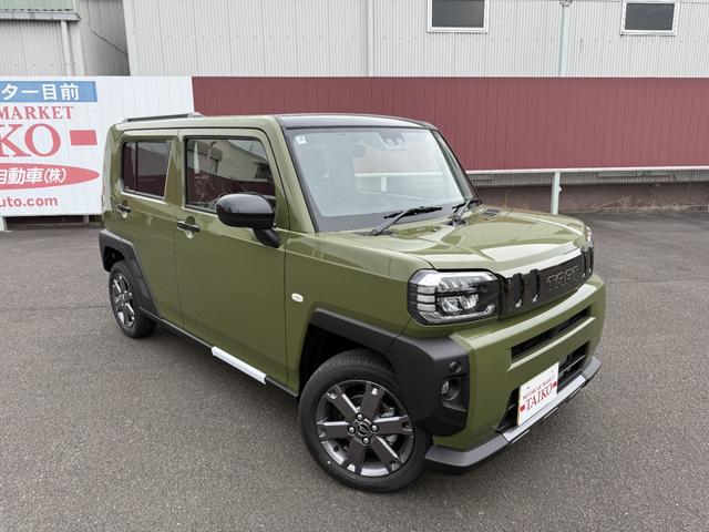 タフト G ダーククロムベンチャー スマートキー プッシュスタート フォグランプ シートヒーター USBポート 電動式サイドブレーキ 電動格納ミラー 後席ドリンクホルダー(3枚目)