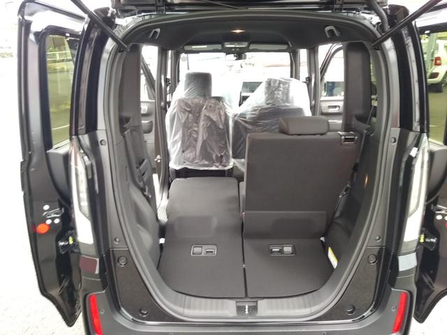 Ｎ－ＢＯＸカスタム ベースグレード　ナビ　フルセグＴＶ　バックモニター　ドラレコ前後　ＥＴＣ　ボディコーティング　スマートキー　プッシュスタート　シートヒーター　オートエアコン　片側電動スライドドア　ベンチシート　新車保証書（19枚目）