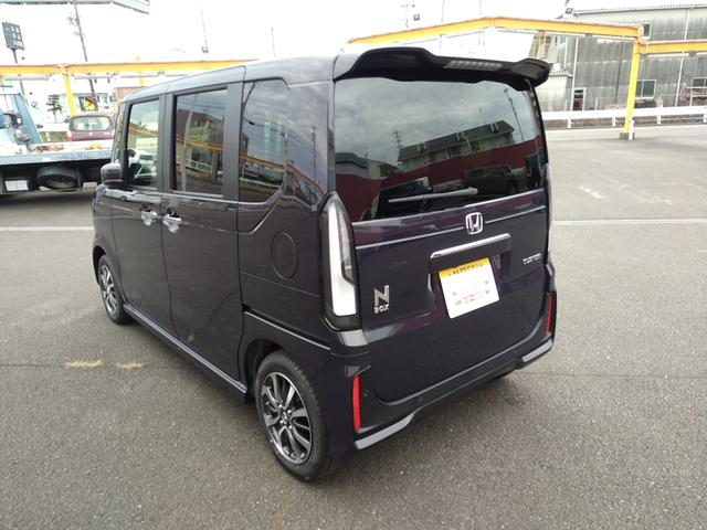 Ｎ－ＢＯＸカスタム ベースグレード　ナビ　フルセグＴＶ　バックモニター　ドラレコ　ＥＴＣ　ボディコーティング　スマートキー　プッシュスタート　オートエアコン　片側電動スライドドア　ベンチシート　新車保証書　取扱説明書（10枚目）