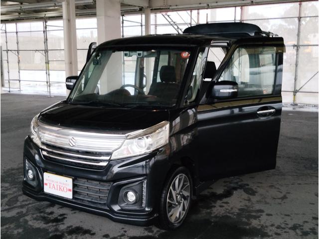 スペーシアカスタム XS Bluetooth対応 両側Pスライドドア 運転席側シートヒーター ナビTV フルオートエアコン ドラレコ ETC フルセグTV スマートキー リモコンキー ベンチシート パワーステアリング ABS(13枚目)