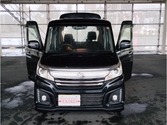 スペーシアカスタム XS Bluetooth対応 両側Pスライドドア 運転席側シートヒーター ナビTV フルオートエアコン ドラレコ ETC フルセグTV スマートキー リモコンキー ベンチシート パワーステアリング ABS(16枚目)