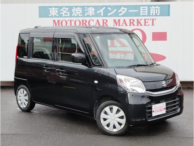 スペーシア Ｇリミテッド　ワンオーナー車　Ｃａｒｒｏｚｚｅｒｉａナビゲーション　ＡＶ１Ｃ－ＲＺ０３　ステアリングスイッチ　ＥＴＣ　オートエアコン　左側パワースライドドア　運転席シートヒータ（3枚目）