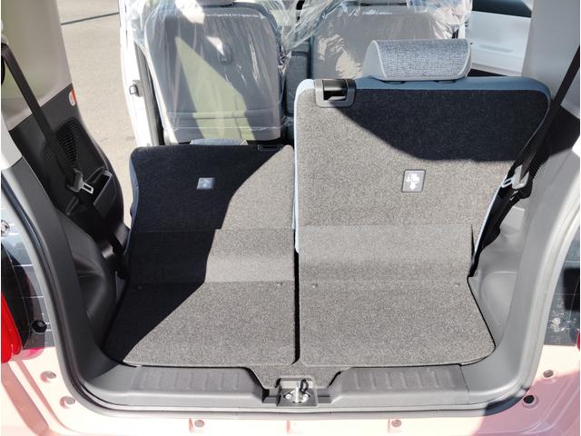 ムーヴキャンバス ストライプスＧ　ナビ　ＥＴＣ　ドラレコ前後　ボディーコーティング　両側電動スライドドア　ＥＳＣ　電動式パーキングブレーキ　ＵＳＢポート　ベンチシート　オートエアコン　フルフラットシート　ホットカップホルダー（25枚目）