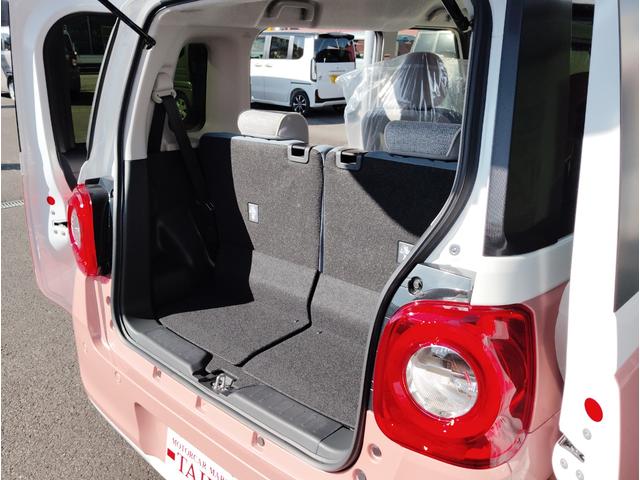 ムーヴキャンバス ストライプスＧ　ナビ　ＥＴＣ　ドラレコ前後　ボディーコーティング　両側電動スライドドア　ＥＳＣ　電動式パーキングブレーキ　ＵＳＢポート　ベンチシート　オートエアコン　フルフラットシート　ホットカップホルダー（27枚目）