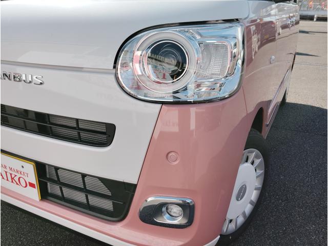 ムーヴキャンバス ストライプスＧ　ナビ　ＥＴＣ　ドラレコ前後　ボディーコーティング　両側電動スライドドア　ＥＳＣ　電動式パーキングブレーキ　ＵＳＢポート　ベンチシート　オートエアコン　フルフラットシート　ホットカップホルダー（47枚目）