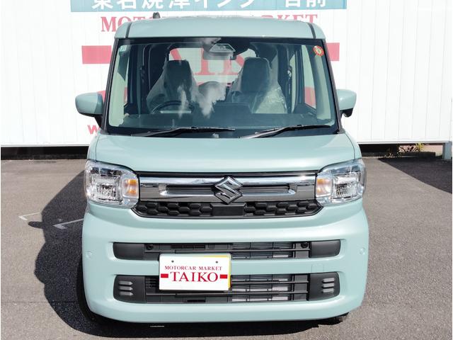 スペーシア ハイブリッドＧ　Ｐａｎａｓｏｎｉｃナビゲーション　フルセグＴＶ　ＤＶＤ再生　ドライブレコーダー前後　ＥＴＣ　ボディーコーティング　ＬＥＤヘッドライト　オートエアコン　スマートキー　タイヤ１５５／６５Ｒ１４（6枚目）