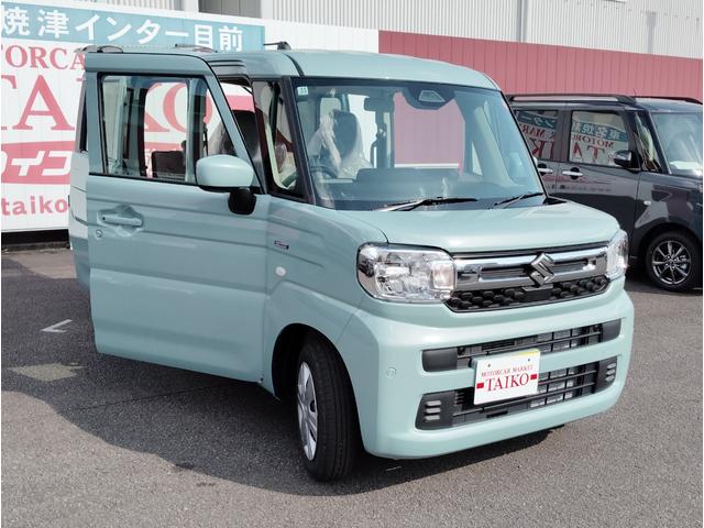 スペーシア ハイブリッドＧ　Ｐａｎａｓｏｎｉｃナビゲーション　フルセグＴＶ　ＤＶＤ再生　ドライブレコーダー前後　ＥＴＣ　ボディーコーティング　ＬＥＤヘッドライト　オートエアコン　スマートキー　タイヤ１５５／６５Ｒ１４（15枚目）