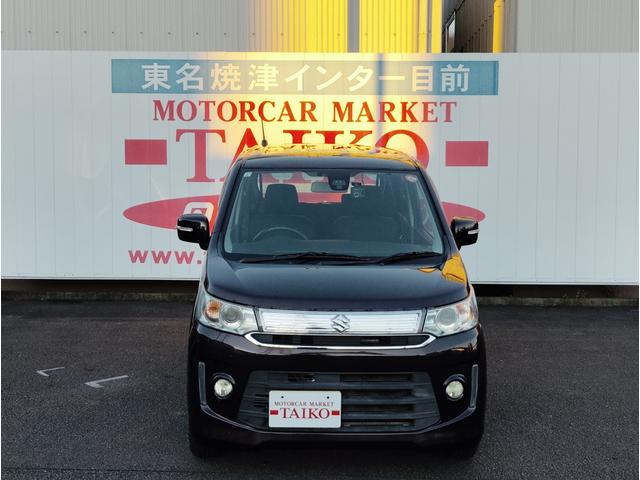 ワゴンRスティングレー X ワンオーナー車 イクリプス7インチSDメモリーナビ ワンセグTV ドラレコ前後 ETC オートエアコン プッシュスタート マイルドハイブリッド ステアリングスイッチ(4枚目)