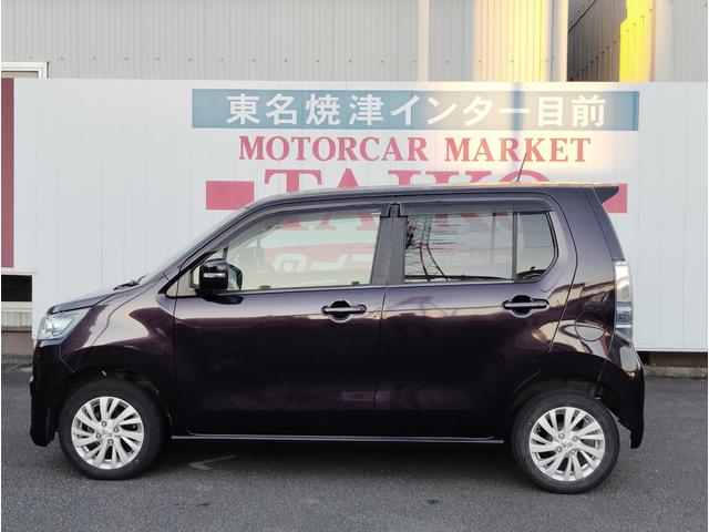 ワゴンRスティングレー X ワンオーナー車 イクリプス7インチSDメモリーナビ ワンセグTV ドラレコ前後 ETC オートエアコン プッシュスタート マイルドハイブリッド ステアリングスイッチ(8枚目)