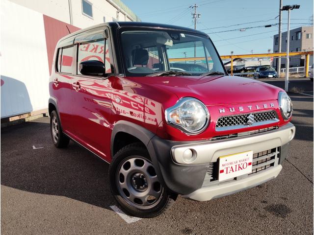 ハスラー G ワンオーナー車 CD 運転席シートヒーター 衝突被害軽減ブレーキ 横滑り防止機能 アイドリングストップ プッシュスタート スマートキー 電動格納ミラー 後席シガーソケット 新車保証書 取扱説明書(5枚目)