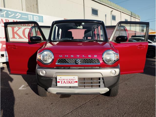 ハスラー G ワンオーナー車 CD 運転席シートヒーター 衝突被害軽減ブレーキ 横滑り防止機能 アイドリングストップ プッシュスタート スマートキー 電動格納ミラー 後席シガーソケット 新車保証書 取扱説明書(15枚目)