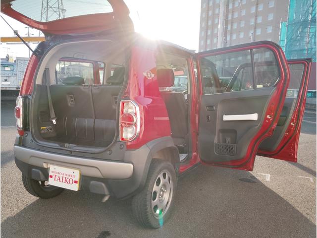 ハスラー G ワンオーナー車 CD 運転席シートヒーター 衝突被害軽減ブレーキ 横滑り防止機能 アイドリングストップ プッシュスタート スマートキー 電動格納ミラー 後席シガーソケット 新車保証書 取扱説明書(17枚目)