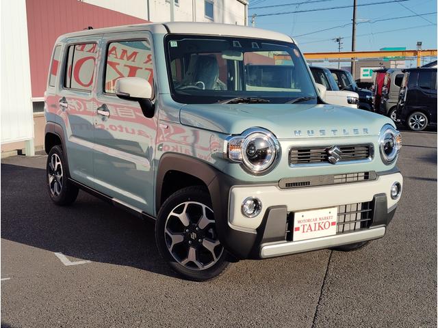 ハスラー ハイブリッドＸ　Ｐａｎａｓｏｎｉｃナビゲーション　フルセグＴＶ　ＤＶＤ再生　６スピーカー　ドライブレコーダー前後　ＥＴＣ　ボディーコーティング　ＬＥＤヘットライト　ＬＥＤフォグランプ　ＬＥＤランプ付きサイドドアミラー（4枚目）