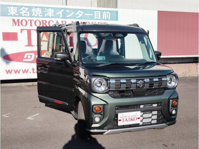 スペーシアギア ハイブリッドＸＺ　全方位モニター付き純正９インチナビゲーション　ＴＶ　６スピーカー　両側パワースライドドア　ＬＥＤヘットライト　ＬＥＤフォグランプ　ＬＥＤランプ付ターンドアミラー　１４インチアルミホイール（14枚目）