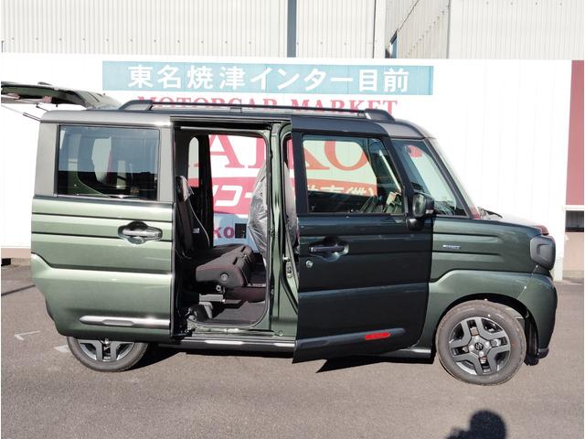 スペーシアギア ハイブリッドＸＺ　全方位モニター付き純正９インチナビゲーション　ＴＶ　６スピーカー　両側パワースライドドア　ＬＥＤヘットライト　ＬＥＤフォグランプ　ＬＥＤランプ付ターンドアミラー　１４インチアルミホイール（17枚目）