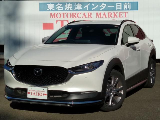 ＣＸ－３０ ２０Ｓ　アンダーガーニッシュセット　フロント　サイド　リア　リアルーフスポイラー　ルーフレール　ナンバープレートホルダー＊２　フロアーマット　全方位モニター付き純正ナビゲーション（3枚目）