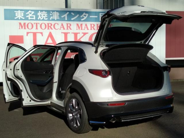 ＣＸ－３０ ２０Ｓ　アンダーガーニッシュセット　フロント　サイド　リア　リアルーフスポイラー　ルーフレール　ナンバープレートホルダー＊２　フロアーマット　全方位モニター付き純正ナビゲーション（8枚目）