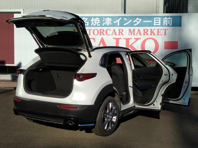 ＣＸ－３０ ２０Ｓ　アンダーガーニッシュセット　フロント　サイド　リア　リアルーフスポイラー　ルーフレール　ナンバープレートホルダー＊２　フロアーマット　全方位モニター付き純正ナビゲーション（10枚目）