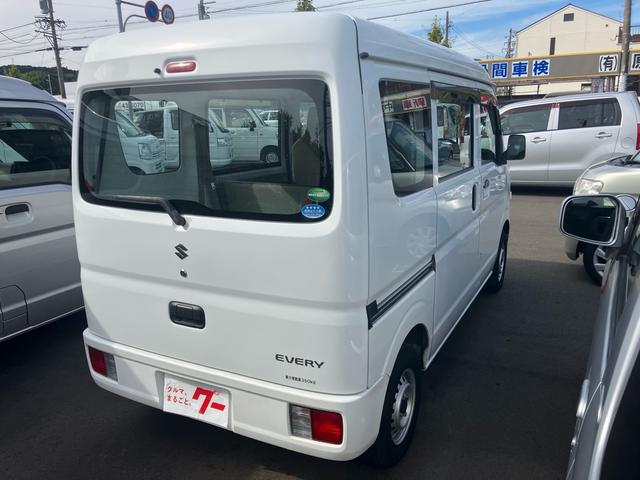 エブリイ PA ハイルーフ 走行2.9万キロ 5AGS オートギアシフト エアコン パワステ 2WD 集中ドアロック 両側スライドドア エアバッグ ABS(6枚目)