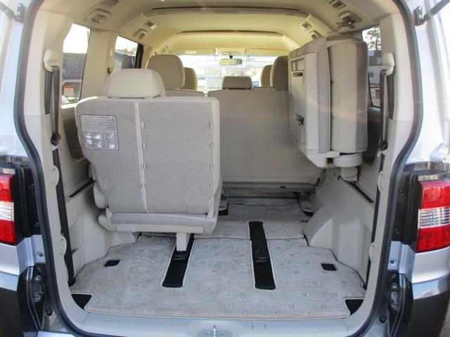 デリカＤ：５ Ｇ　パワーパッケージ　エクリプスナビ／ＴＶ／ＥＴＣ／フォグランプ／ディスチャージヘッドライト／両側電動スライドドア／ベージュ内装／ウッド調パネル／１８インチアルミホイール／２ＷＤ／アイドリングストップ／ワンオーナー（45枚目）