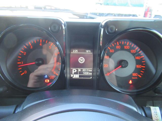 メーターの画像になります。画像の通りですが、距離数もご確認いただけます。