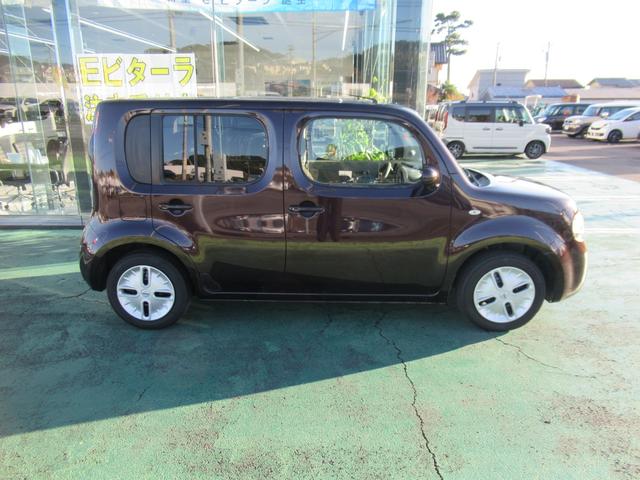 キューブ １５Ｘ　７インチナビ／フルセグＴＶ／ＣＤ、ＤＶＤ再生／ＡＭ　ＦＭラジオ／フロントドラレコ／プッシュスタート／マニュアルエアコン（3枚目）